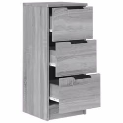 vidaXL Sideboard Telephone Cabinet Nightstand Side Cabinet Engineered Wood - Grey sonoma, 1 - Additional view 7