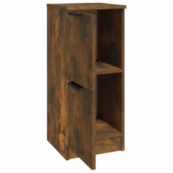 vidaXL Sideboards Cupboard Storage Cabinet Home Organiser Engineered Wood - Smoked oak, 1 - Additional view 5
