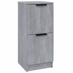 vidaXL Sideboards Cupboard Storage Cabinet Home Organiser Engineered Wood - Grey sonoma, 1 - Additional view 3
