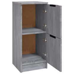 vidaXL Sideboards Cupboard Storage Cabinet Home Organiser Engineered Wood - Grey sonoma, 1 - Additional view 6