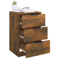VidaXL 817051 nightstand/bedside table Oak - Additional view 5