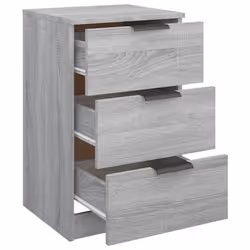 VidaXL 817053 nightstand/bedside table Oak - Additional view 8