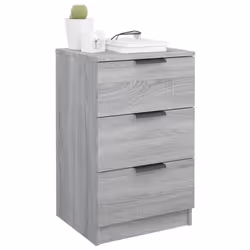 VidaXL 817054 nightstand/bedside table Oak - Additional view 4
