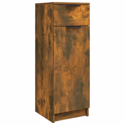 vidaXL Bathroom Cabinet Engineered Wood Vanity Unit Cupboard Multi Colours - Smoked oak
