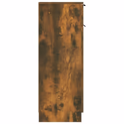 vidaXL Bathroom Cabinet Engineered Wood Vanity Unit Cupboard Multi Colours - Smoked oak - Additional view 8