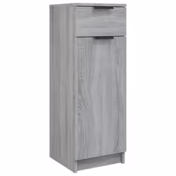 vidaXL Bathroom Cabinet Engineered Wood Vanity Unit Cupboard Multi Colours - Grey sonoma