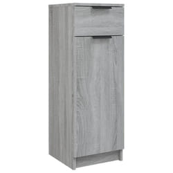 vidaXL Bathroom Cabinet Engineered Wood Vanity Unit Cupboard Multi Colours - Grey sonoma