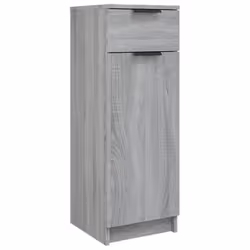 vidaXL Bathroom Cabinet Engineered Wood Vanity Unit Cupboard Multi Colours - Grey sonoma - Additional view 9