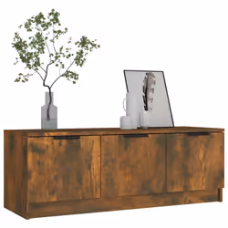 vidaXL TV Cabinet Entertainment Centre TV Unit Media Cabinet Engineered Wood - smoked oak - Additional view 5