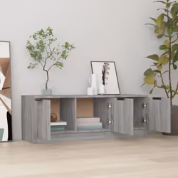 vidaXL TV Cabinet Entertainment Centre TV Unit Media Cabinet Engineered Wood - grey sonoma - Additional view 4