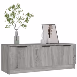 vidaXL TV Cabinet Entertainment Centre TV Unit Media Cabinet Engineered Wood - grey sonoma - Additional view 5