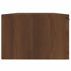 vidaXL Wall Cabinet Floating TV Unit Wall Mount Media Cabinet Engineered Wood - Brown oak - Additional view 7