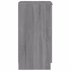 vidaXL Shoe Cabinet Shoe Cupboard Shelf Shoe Rack Shoe Storage Engineered Wood - Grey sonoma - Additional view 7