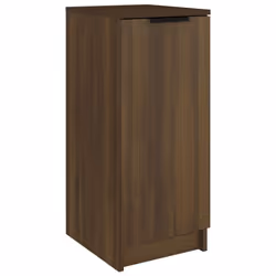 vidaXL Shoe Cabinet Shoe Cupboard Shelf Shoe Rack Shoe Storage Engineered Wood - Brown oak