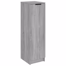 vidaXL Shoe Cabinet Engineered Wood Hallway Shoe Storage Cupboard Shoe Holder - Grey sonoma