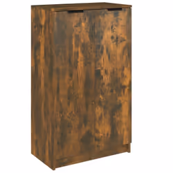 vidaXL Shoe Cabinet Engineered Wood Hallway Shoe Storage Cupboard Shoe Holder - Smoked oak