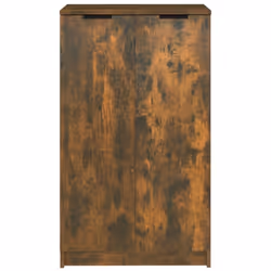 vidaXL Shoe Cabinet Engineered Wood Hallway Shoe Storage Cupboard Shoe Holder - Smoked oak - Additional view 4