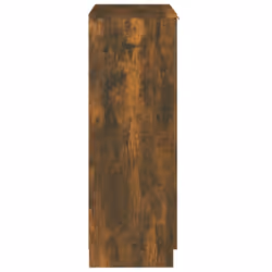 vidaXL Shoe Cabinet Engineered Wood Hallway Shoe Storage Cupboard Shoe Holder - Smoked oak - Additional view 6