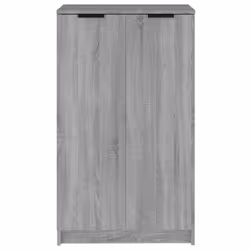 vidaXL Shoe Cabinet Engineered Wood Hallway Shoe Storage Cupboard Shoe Holder - Grey sonoma - Additional view 4