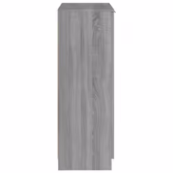 vidaXL Shoe Cabinet Engineered Wood Hallway Shoe Storage Cupboard Shoe Holder - Grey sonoma - Additional view 6