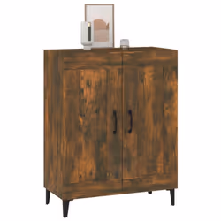 vidaXL Sideboard Engineered Wood Side Cabinet Home Organiser Multi Colours - Smoked oak - Additional view 7