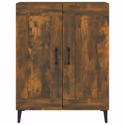 vidaXL Sideboard Engineered Wood Side Cabinet Home Organiser Multi Colours - Smoked oak - Additional view 8