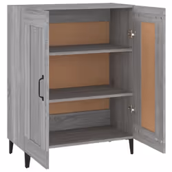 vidaXL Sideboard Engineered Wood Side Cabinet Home Organiser Multi Colours - Grey sonoma - Additional view 9