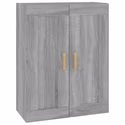 vidaXL Wall Cabinet Hanging Storage Cabinet Wall Cupboard Engineered Wood - Grey sonoma