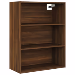 vidaXL Hanging Wall Cabinet Storage Cabinet Wall Cupboard Floating Cabinet - Brown oak