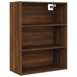 vidaXL Hanging Wall Cabinet Storage Cabinet Wall Cupboard Floating Cabinet - Brown oak