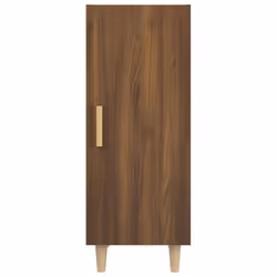 vidaXL Sideboard Engineered Wood Side Cabinet Home Organiser Multi Colours - Brown oak - Additional view 7