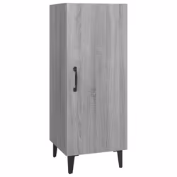 vidaXL Sideboard Engineered Wood Indoor Side Cabinet Cupboard Multi Colours - Grey sonoma