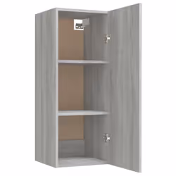 vidaXL TV Cabinet Entertainment Centre Media TV Unit TV Stand Engineered Wood - Grey sonoma - Additional view 7