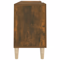 vidaXL TV Cabinet Engineered Wood Indoor TV Console Media Unit Multi Colours - Smoked oak - Additional view 8