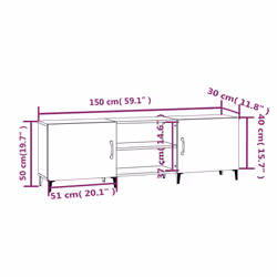 VidaXL 817504 TV cabinet/entertainment centre - Additional view 8