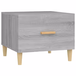 vidaXL 1/2x Coffee Table Engineered Wood Couch Accent End Table Multi Colours - Grey sonoma, 1