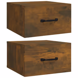 VidaXL 817580, Oak, Wood, 350 mm, 350 mm, 200 mm, 2 pc(s)