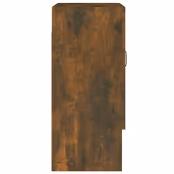 vidaXL Wall Cabinet Hanging Storage Cabinet Wall Cupboard Engineered Wood - Smoked oak - Additional view 6