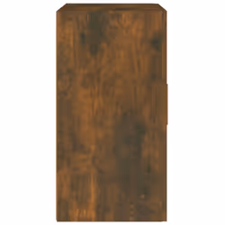 vidaXL Wall Cabinet Floating TV Unit Wall Mounted Cabinet Engineered Wood - Smoked oak - Additional view 8