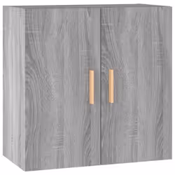 vidaXL Wall Cabinet Floating TV Unit Wall Mounted Cabinet Engineered Wood - Grey sonoma
