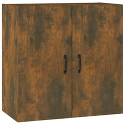 vidaXL Wall Cabinet Hanging Storage Cabinet Wall Cupboard Engineered Wood - Smoked oak