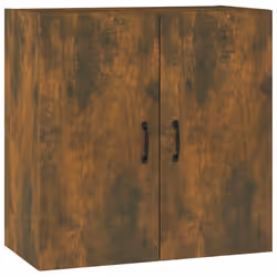 vidaXL Wall Cabinet Hanging Storage Cabinet Wall Cupboard Engineered Wood - Smoked oak - Additional view 4