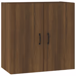 vidaXL Wall Cabinet Hanging Storage Cabinet Wall Cupboard Engineered Wood - Brown oak - Additional view 3