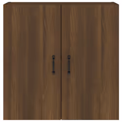 vidaXL Wall Cabinet Hanging Storage Cabinet Wall Cupboard Engineered Wood - Brown oak - Additional view 4