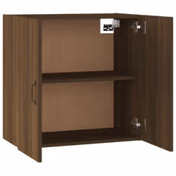 vidaXL Wall Cabinet Hanging Storage Cabinet Wall Cupboard Engineered Wood - Brown oak - Additional view 6