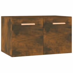 vidaXL Wall Cabinet Hanging Storage Cabinet Wall Cupboard Engineered Wood - Smoked oak