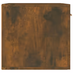 vidaXL Wall Cabinet Hanging Storage Cabinet Wall Cupboard Engineered Wood - Smoked oak - Additional view 6