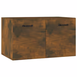 vidaXL Wall Cabinet Hanging Storage Cabinet Wall Cupboard Engineered Wood - Smoked oak
