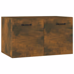 vidaXL Wall Cabinet Hanging Storage Cabinet Wall Cupboard Engineered Wood - Smoked oak