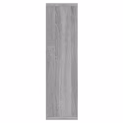 vidaXL Mirror Cabinet with LED Washroom Storage Cabinet Bathroom Vanity Unit - Grey sonoma - Additional view 7